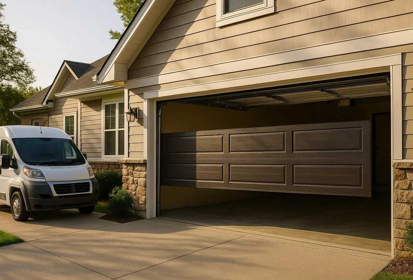 Garage Door in Greenville